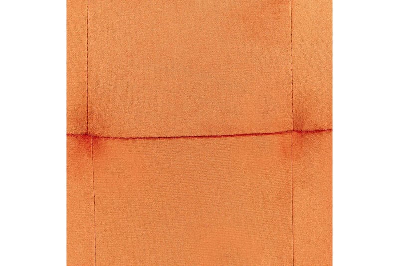 Set med 2 matstolar Jasmin - Orange, svart - Möbler - Stolar & fåtöljer - Matstol & köksstol