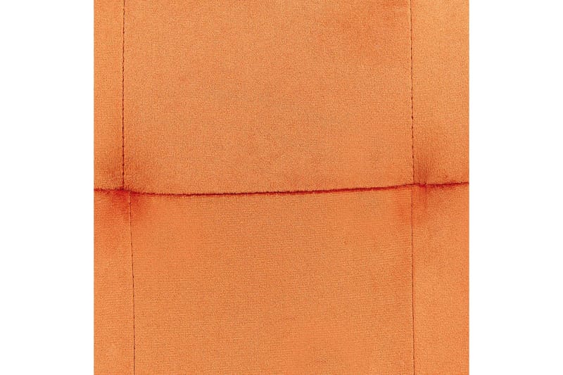 Set med 2 matstolar Jasmin - Orange, svart - Möbler - Stolar & fåtöljer - Matstol & köksstol