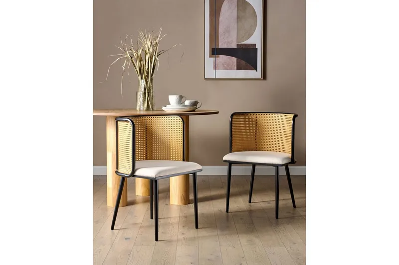 Set med 2 matstolar Kobuk - Möbler - Stolar & fåtöljer - Matstol & köksstol