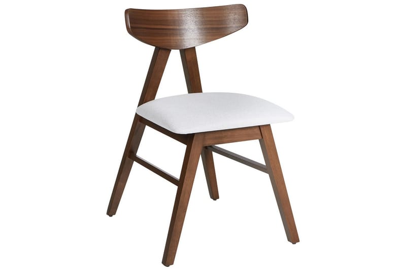 Set med 2 matstolar Lacota - Brun, grå - Möbler - Stolar & fåtöljer - Matstol & köksstol