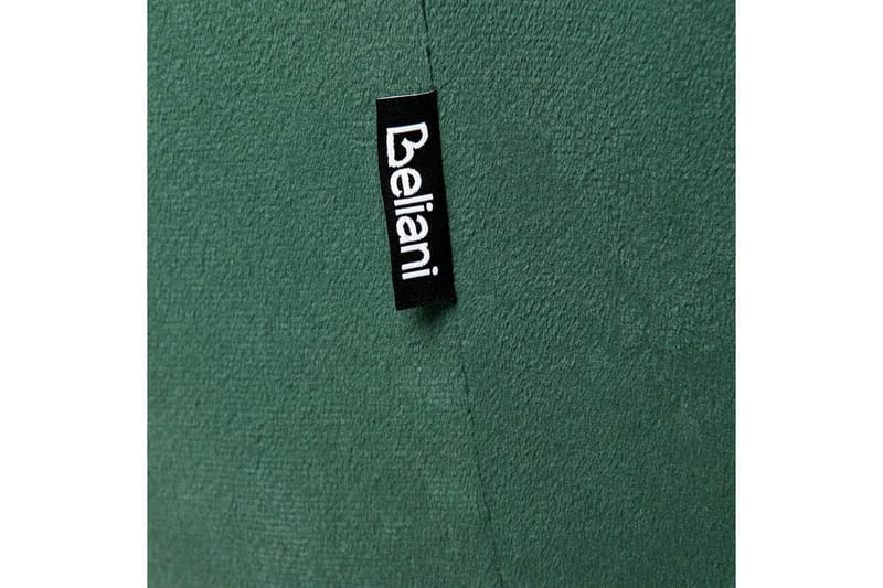 Set med 2 matstolar Loverna - Grönt, guld/Sammet - Möbler - Stolar & fåtöljer - Matstol & köksstol