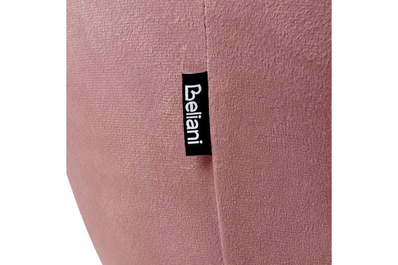 Set med 2 matstolar Loverna - Rosa, guld/Sammet - Möbler - Stolar & fåtöljer - Matstol & köksstol