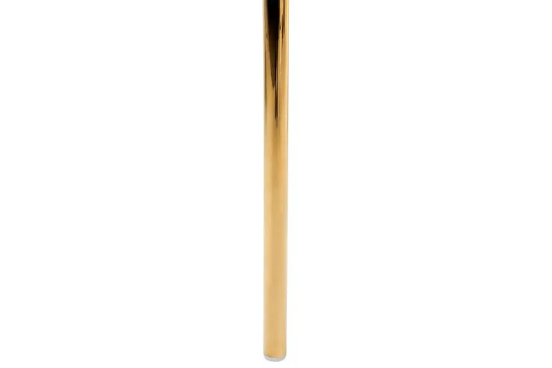 Set med 2 matstolar Loverna, Vitt/guld/Sammet