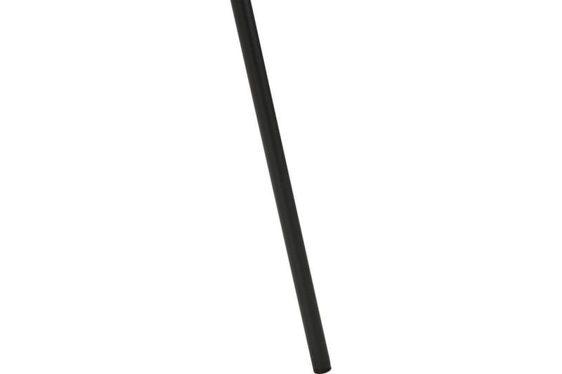 Set med 2 matstolar Luana - Vit, Svart/Bouclé - Möbler - Stolar & fåtöljer - Matstol & köksstol