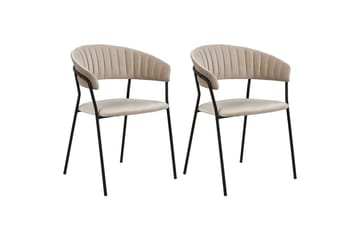 Set med 2 matstolar Mariposa