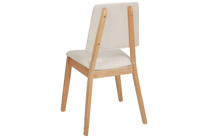 Set med 2 matstolar Merrill - Ljus trä, beige - Möbler - Stolar & fåtöljer - Matstol & köksstol