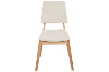 Set med 2 matstolar Merrill - Ljus trä, beige - Möbler - Stolar & fåtöljer - Matstol & köksstol