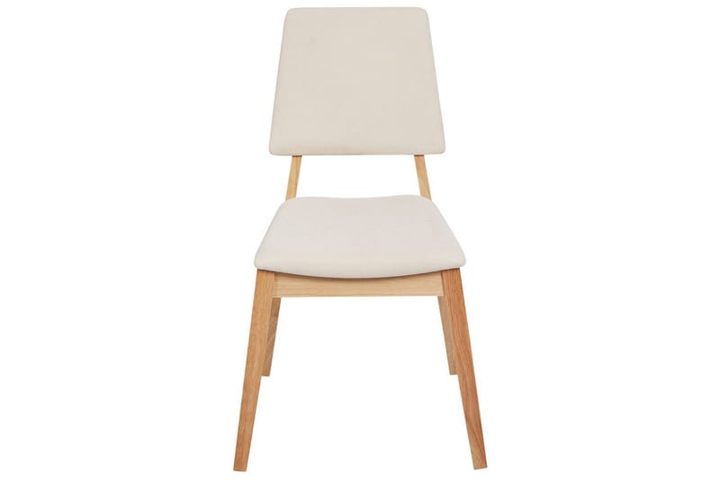 Set med 2 matstolar Merrill - Ljus trä, beige - Möbler - Stolar & fåtöljer - Matstol & köksstol