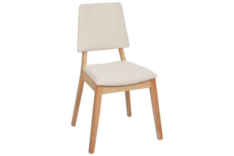 Set med 2 matstolar Merrill - Ljus trä, beige - Möbler - Stolar & fåtöljer - Matstol & köksstol