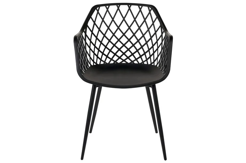 Set med 2 matstolar Nashua ll - Svart - Möbler - Stolar & fåtöljer - Matstol & köksstol