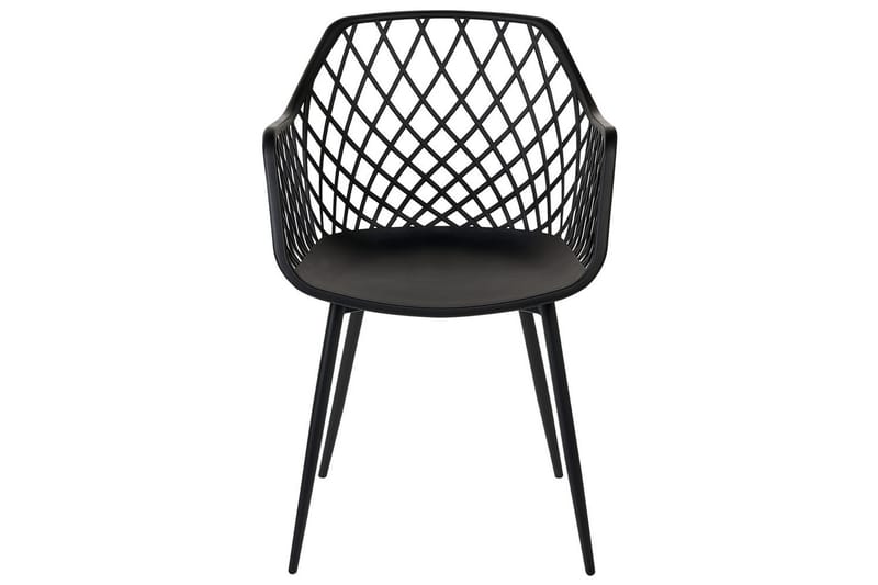 Set med 2 matstolar Nashua ll - Svart - Möbler - Stolar & fåtöljer - Matstol & köksstol