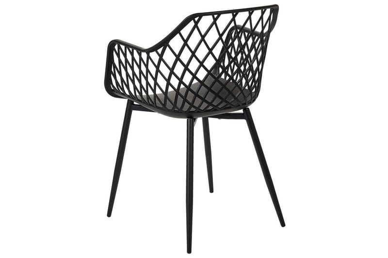 Set med 2 matstolar Nashua ll - Svart - Möbler - Stolar & fåtöljer - Matstol & köksstol