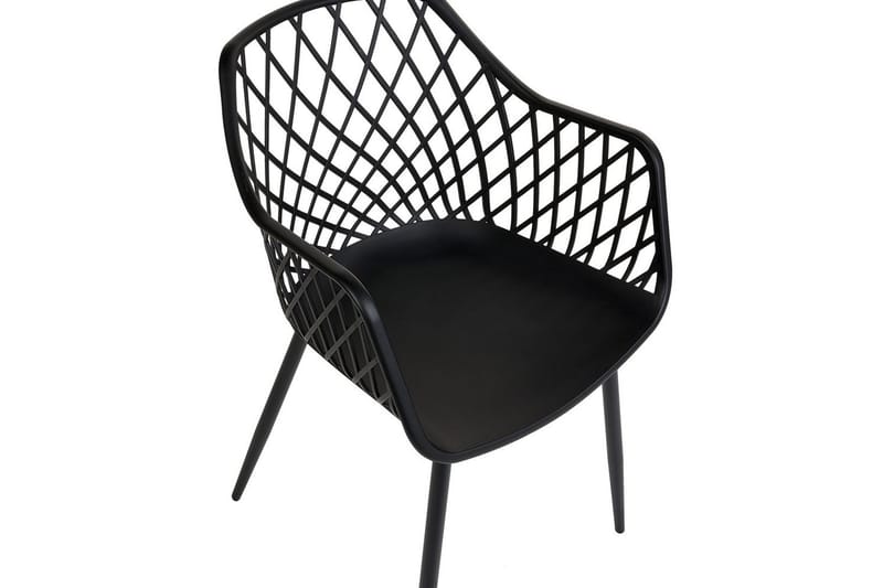 Set med 2 matstolar Nashua ll - Svart - Möbler - Stolar & fåtöljer - Matstol & köksstol