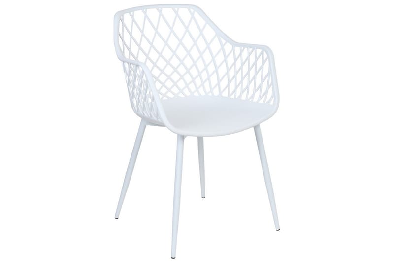 Set med 2 matstolar Nashua ll - Vit - Möbler - Stolar & fåtöljer - Matstol & köksstol