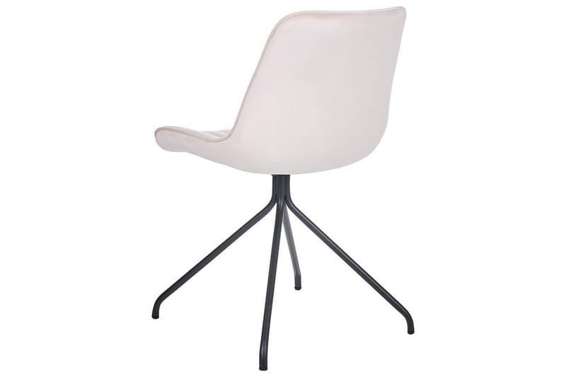 Set med 2 matstolar Navasota - Beige - Möbler - Stolar & fåtöljer - Matstol & köksstol