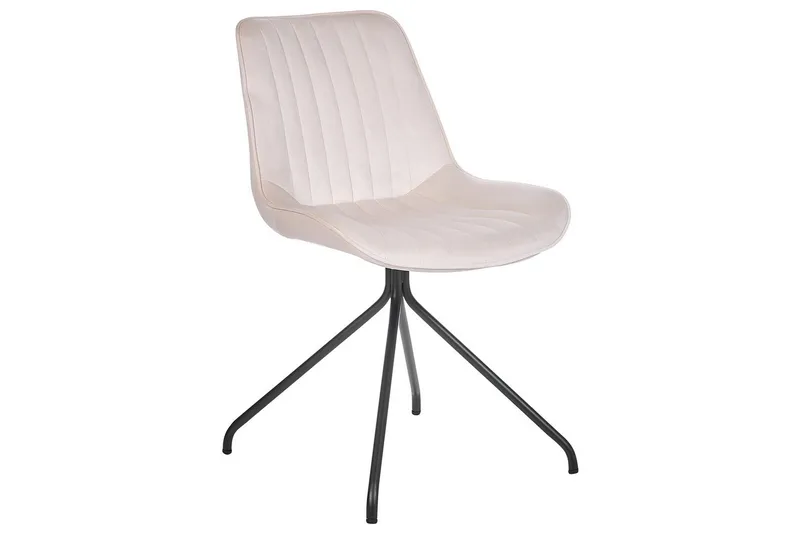 Set med 2 matstolar Navasota - Beige - Möbler - Stolar & fåtöljer - Matstol & köksstol