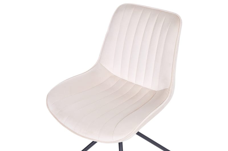 Set med 2 matstolar Navasota - Beige - Möbler - Stolar & fåtöljer - Matstol & köksstol