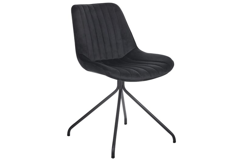 Set med 2 matstolar Navasota - Svart - Möbler - Stolar & fåtöljer - Matstol & köksstol