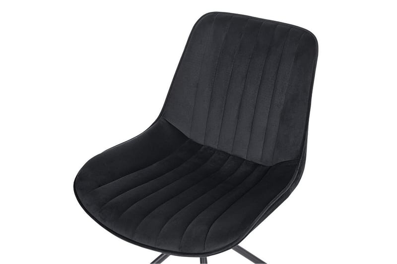 Set med 2 matstolar Navasota - Svart - Möbler - Stolar & fåtöljer - Matstol & köksstol