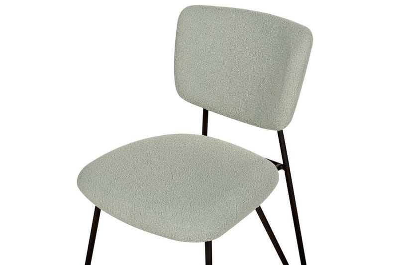 Set med 2 matstolar Nelko - Grön, Svart - Möbler - Stolar & fåtöljer - Matstol & köksstol