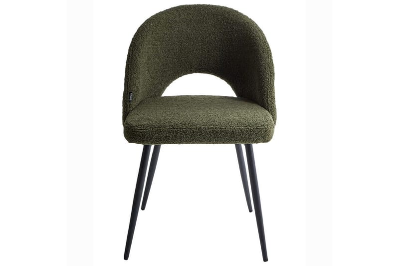 Set med 2 matstolar Onaga - Grön, Svart - Möbler - Stolar & fåtöljer - Matstol & köksstol