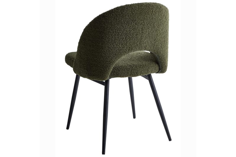 Set med 2 matstolar Onaga - Grön, Svart - Möbler - Stolar & fåtöljer - Matstol & köksstol