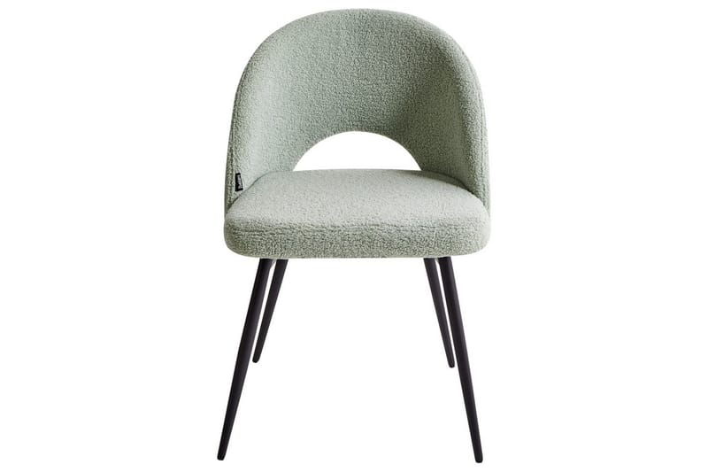 Set med 2 matstolar Onaga - Ljusgrön, Svart - Möbler - Stolar & fåtöljer - Matstol & köksstol