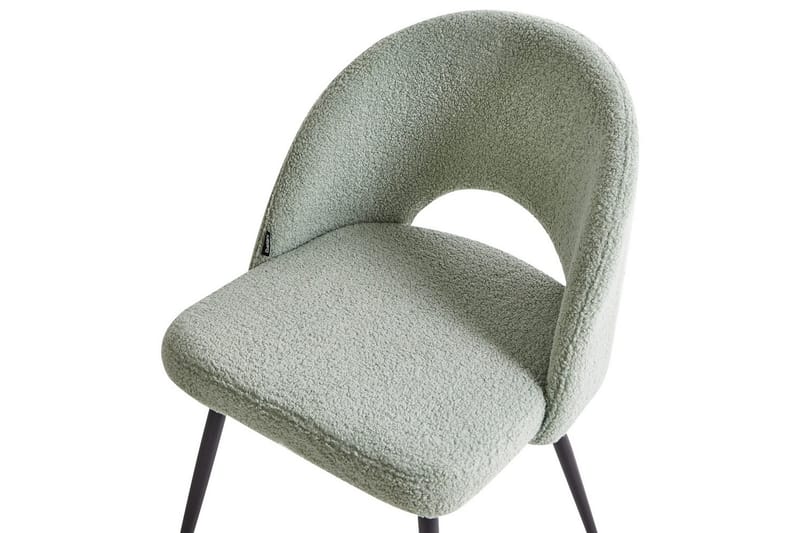 Set med 2 matstolar Onaga - Ljusgrön, Svart - Möbler - Stolar & fåtöljer - Matstol & köksstol