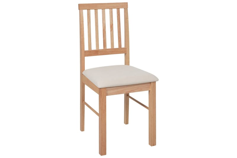 Set med 2 matstolar Orono - Ljus trä, beige - Möbler - Stolar & fåtöljer - Matstol & köksstol