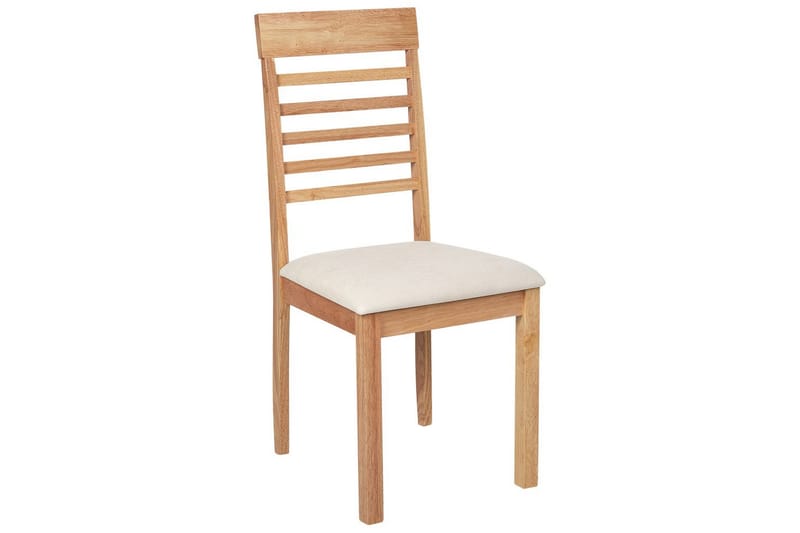 Set med 2 matstolar Ortley - Ljus trä, beige - Möbler - Stolar & fåtöljer - Matstol & köksstol