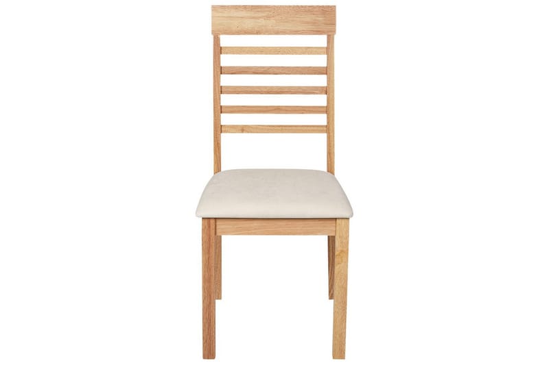 Set med 2 matstolar Ortley - Ljus trä, beige - Möbler - Stolar & fåtöljer - Matstol & köksstol