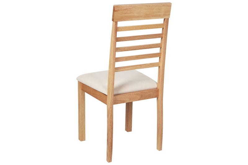 Set med 2 matstolar Ortley - Ljus trä, beige - Möbler - Stolar & fåtöljer - Matstol & köksstol