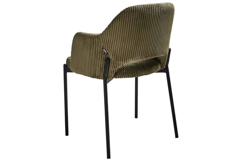 Set med 2 matstolar Raton - Grön, Svart - Möbler - Stolar & fåtöljer - Matstol & köksstol