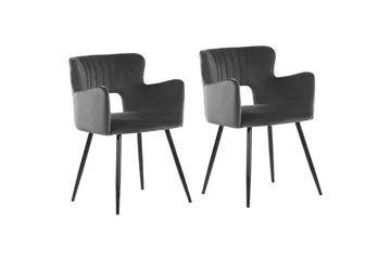 Set med 2 matstolar Sanilac
