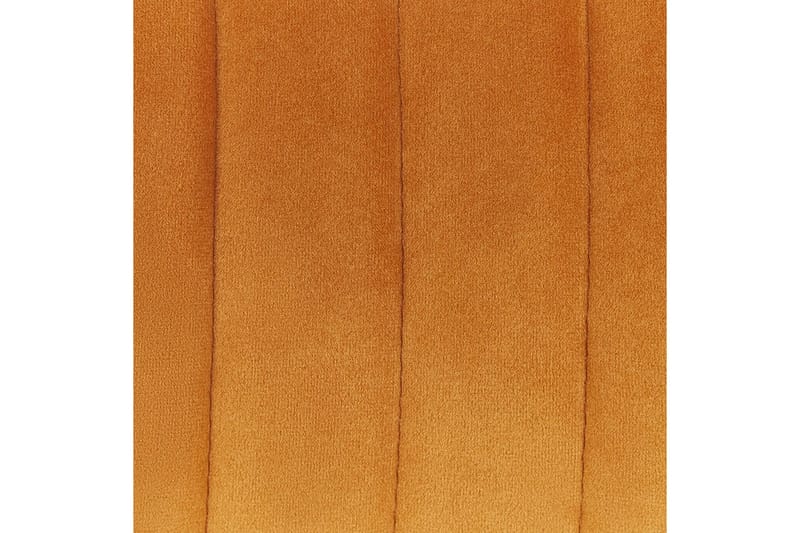 Set med 2 matstolar Sanilac - Orange, svart - Möbler - Stolar & fåtöljer - Matstol & köksstol
