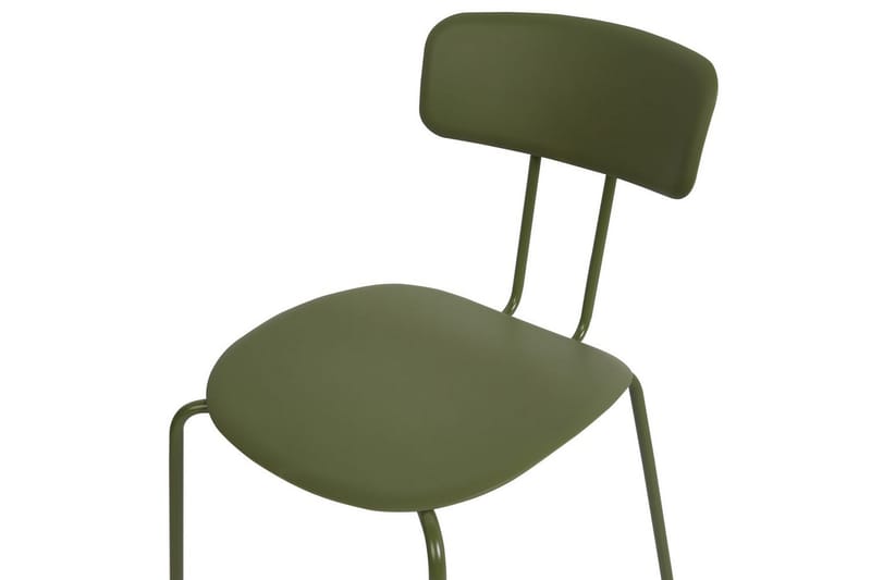 Set med 2 matstolar Sibley - Grön - Möbler - Stolar & fåtöljer - Matstol & köksstol