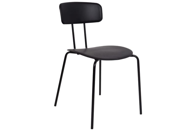 Set med 2 matstolar Sibley - Svart - Möbler - Stolar & fåtöljer - Matstol & köksstol