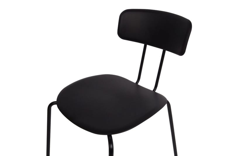 Set med 2 matstolar Sibley - Svart - Möbler - Stolar & fåtöljer - Matstol & köksstol