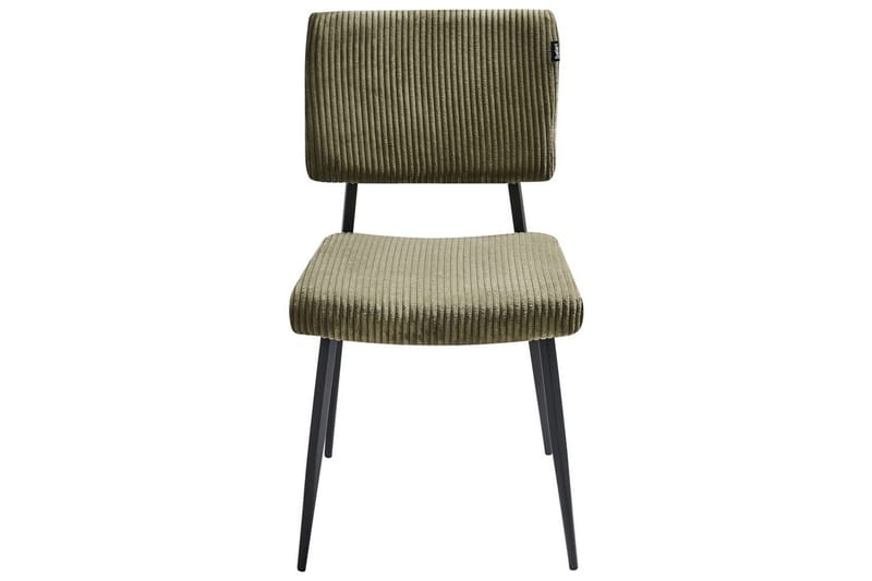 Set med 2 matstolar Sturgis - Grön, Svart - Möbler - Stolar & fåtöljer - Matstol & köksstol