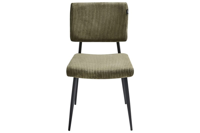 Set med 2 matstolar Sturgis - Grön, Svart - Möbler - Stolar & fåtöljer - Matstol & köksstol