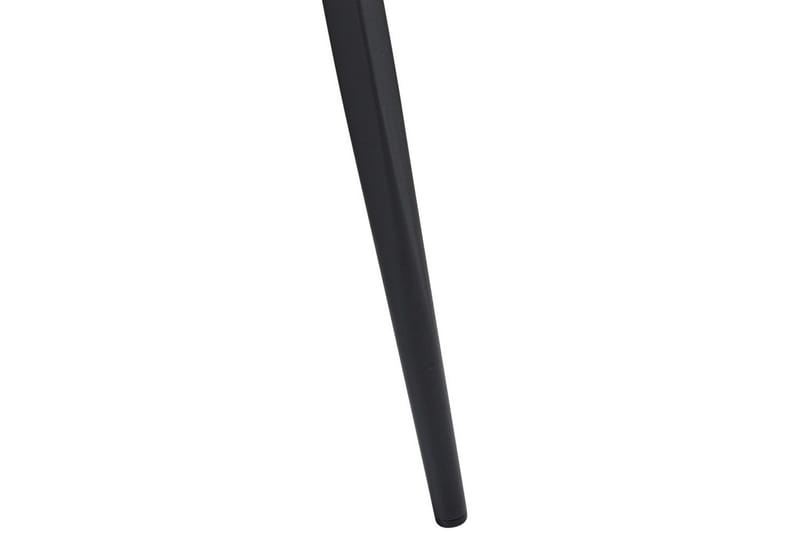 Set med 2 matstolar Sturgis - Vit, Svart - Möbler - Stolar & fåtöljer - Matstol & köksstol