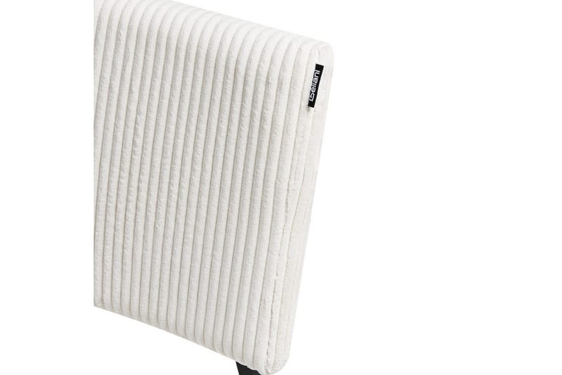 Set med 2 matstolar Sturgis - Vit, Svart - Möbler - Stolar & fåtöljer - Matstol & köksstol