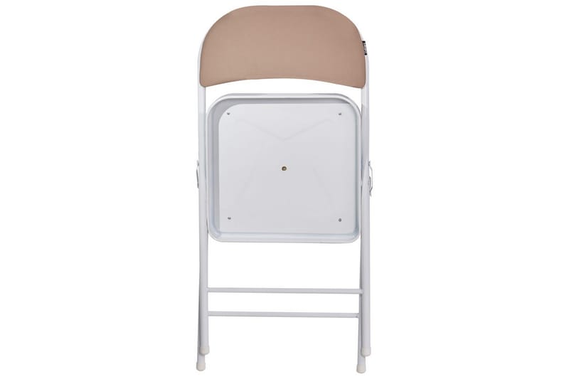Set med 4 hopfällbara stolar Sparks - Beige, vit - Möbler - Stolar & fåtöljer - Klappstol & stapelbara stolar