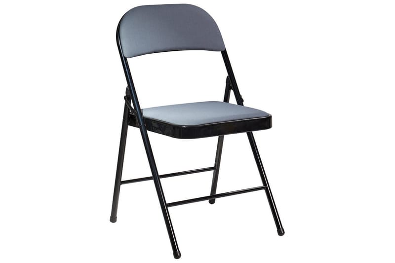 Set med 4 hopfällbara stolar Sparks - Grå, svart - Möbler - Stolar & fåtöljer - Klappstol & stapelbara stolar