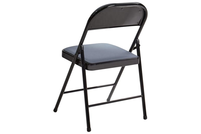 Set med 4 hopfällbara stolar Sparks - Grå, svart - Möbler - Stolar & fåtöljer - Klappstol & stapelbara stolar
