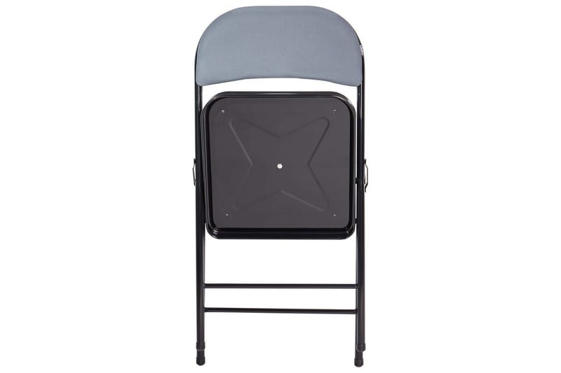 Set med 4 hopfällbara stolar Sparks - Grå, svart - Möbler - Stolar & fåtöljer - Klappstol & stapelbara stolar