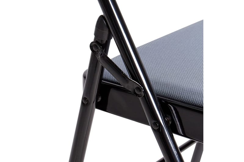 Set med 4 hopfällbara stolar Sparks - Grå, svart - Möbler - Stolar & fåtöljer - Klappstol & stapelbara stolar