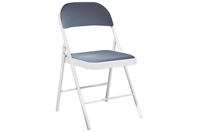 Set med 4 hopfällbara stolar Sparks - Grå, vit - Möbler - Stolar & fåtöljer - Klappstol & stapelbara stolar