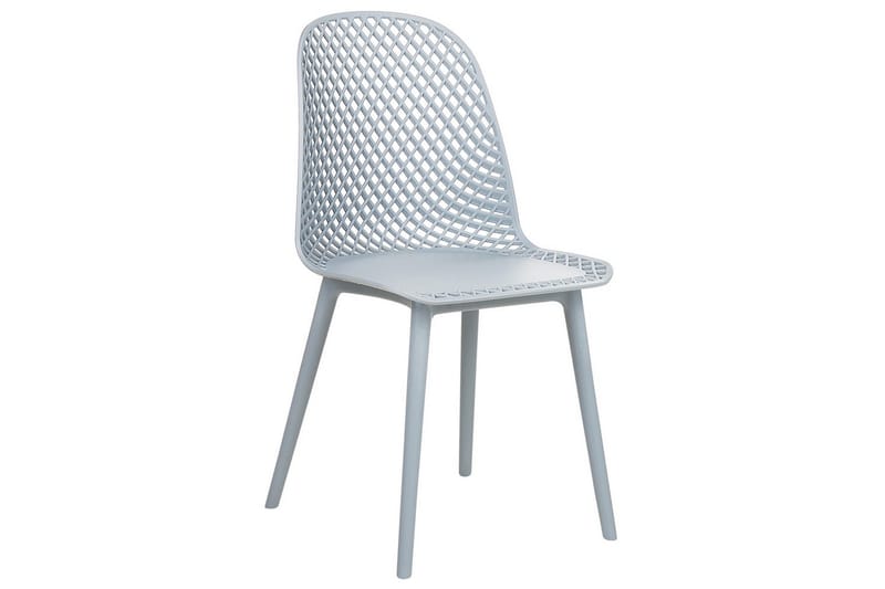 Set med 4 matstolar Emory - Blå - Möbler - Stolar & fåtöljer - Matstol & köksstol