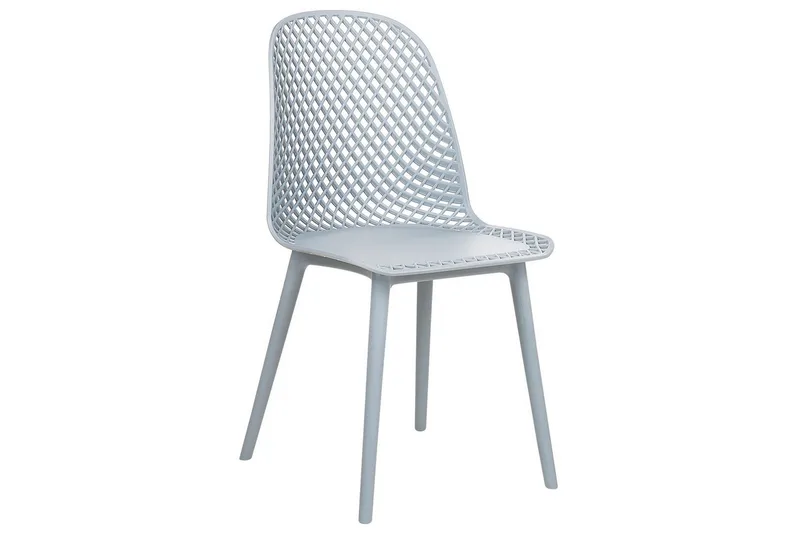 Set med 4 matstolar Emory - Blå - Möbler - Stolar & fåtöljer - Matstol & köksstol